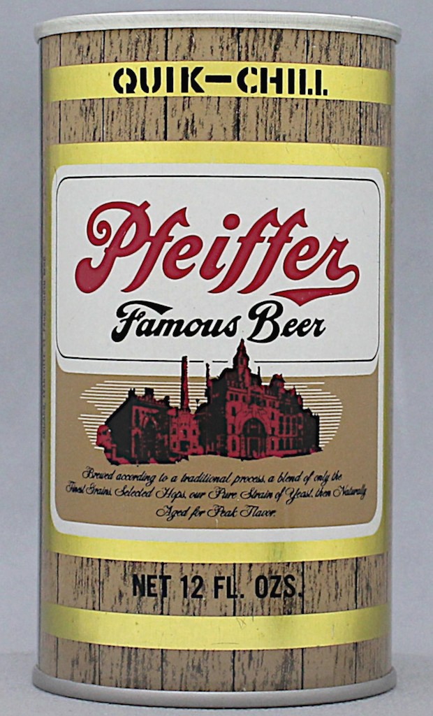 Pfeiffer Famous Beer Test Can