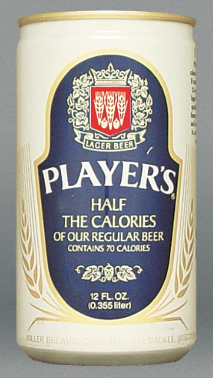 Players Lager Beer Test Can