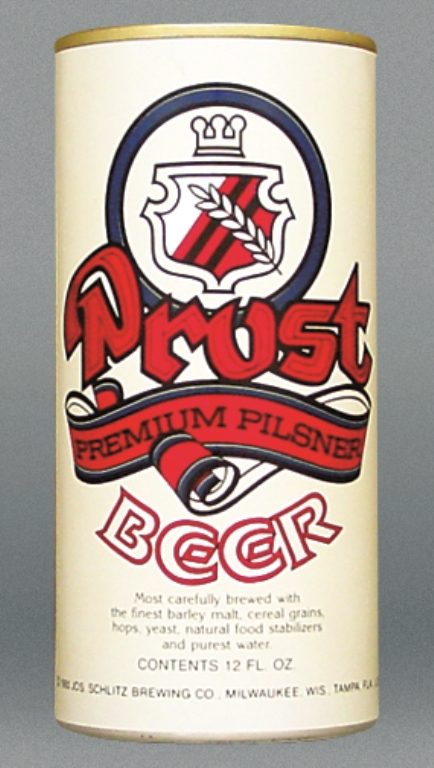 Prost Premium Pilsner Beer Test Can