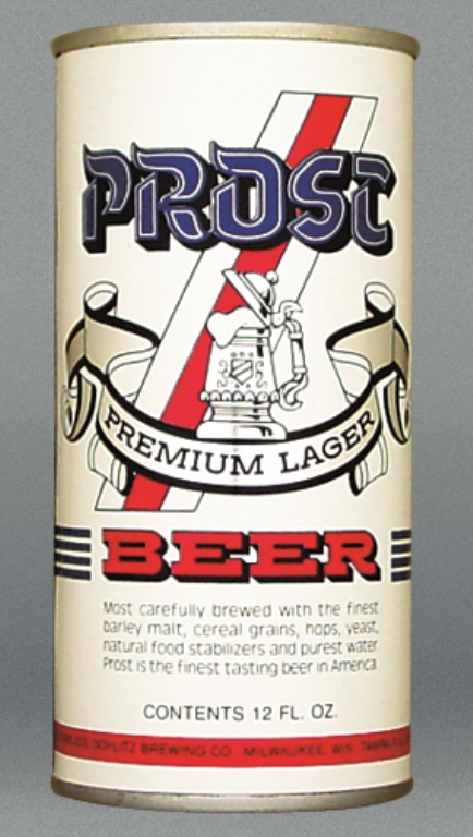 Prost Premium Pilsner Beer Test Can