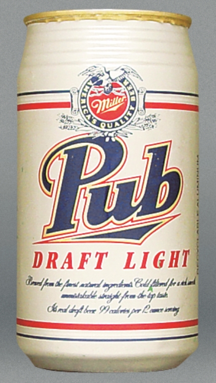 Pub Draft Light Beer Test Can