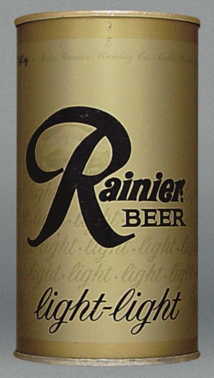 Rainier Beer Test Can