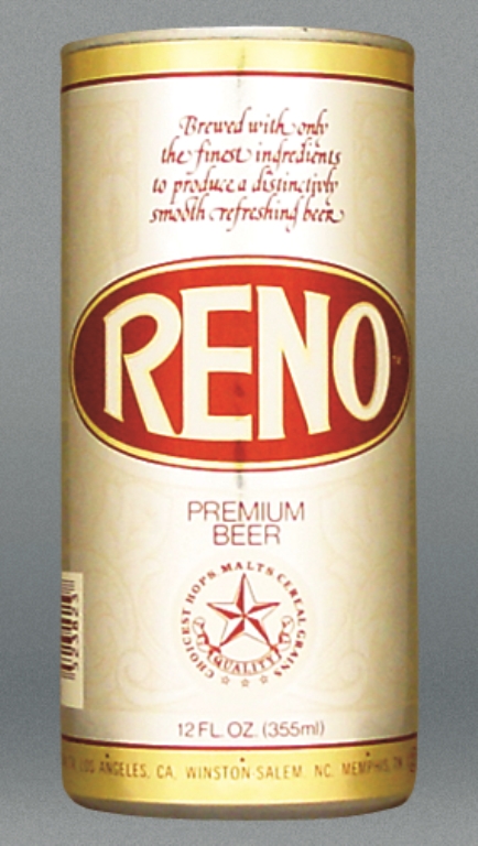 Reno Beer Test Can