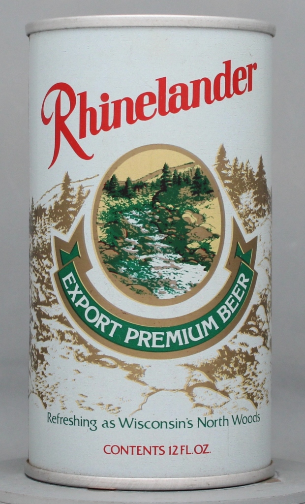 Rhinelander Export Premium Beer Test Can