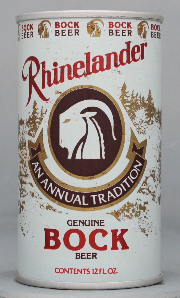 Rhinelander Genuine Bock 12 Oz Stay Top Can