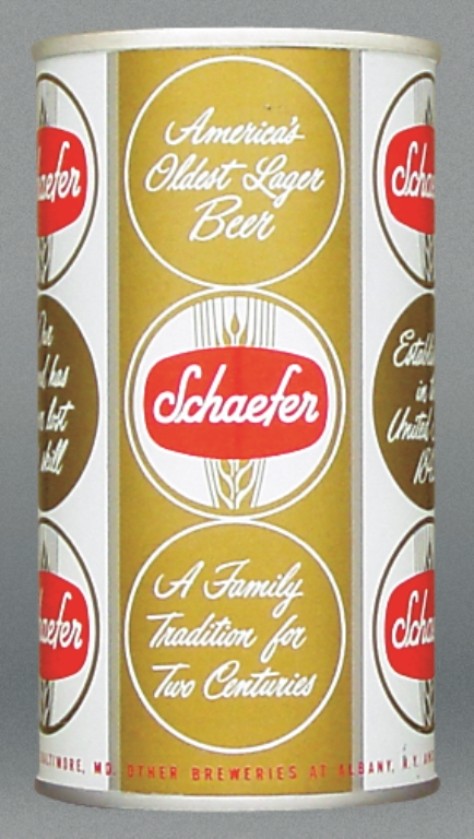 Schaefer Beer Test Can