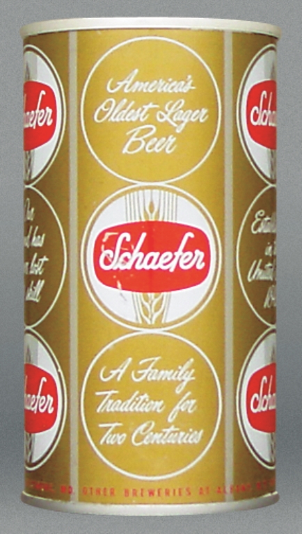 Schaefer Beer Test Can