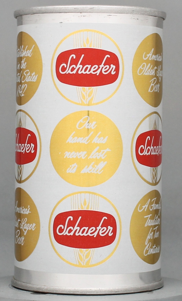 Schaefer Beer Test Can