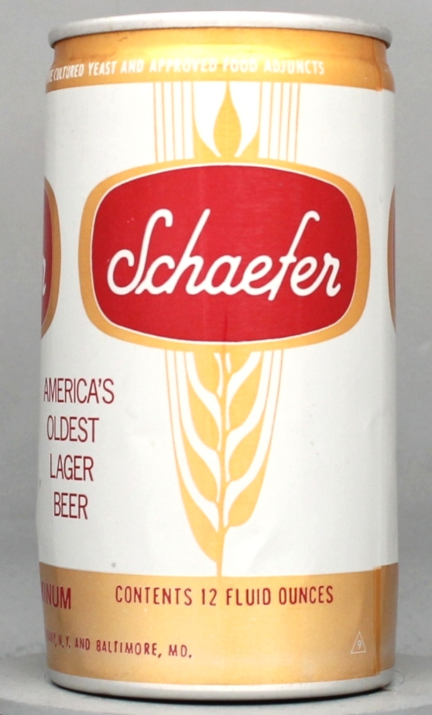 Schaefer Beer Test Can
