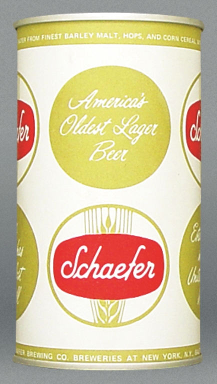 Schaefer Beer Test Can