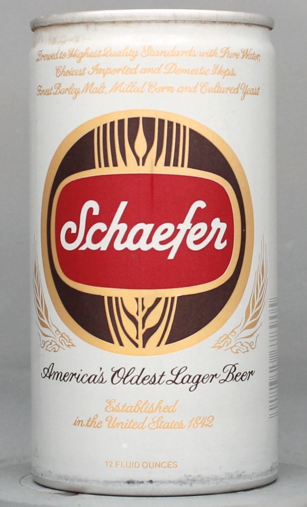 Schaefer Beer Test Can