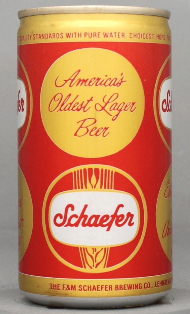 Schaefer Beer Test Can