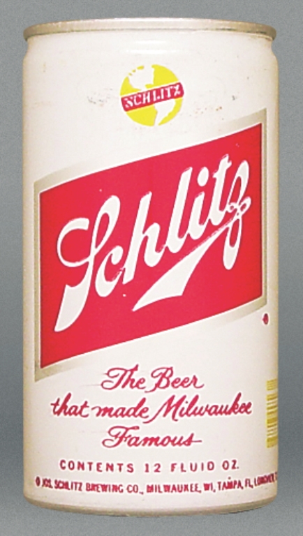 Schlitz Beer Test Can