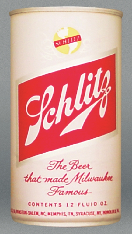 Schlitz Beer Test Can
