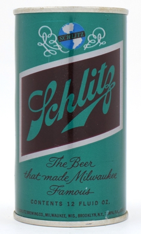 Schlitz Beer Test Can