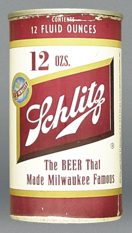 Schlitz Beer Test Can