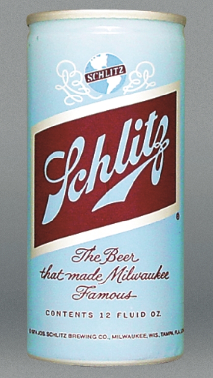 Schlitz Beer Test Can