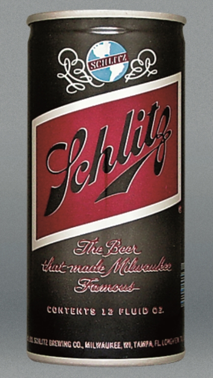 Schlitz Beer Test Can