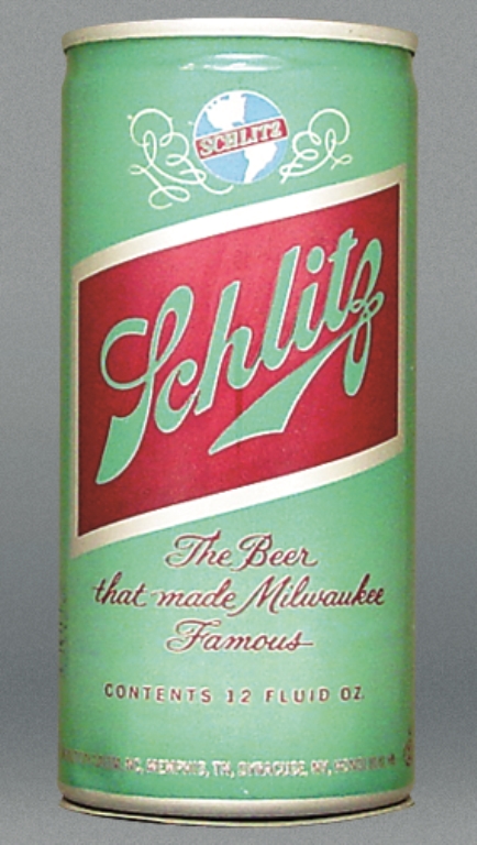 Schlitz Beer Test Can