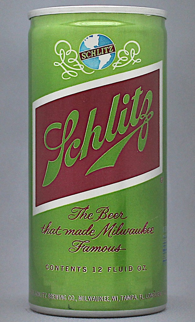 Schlitz Beer Test Can