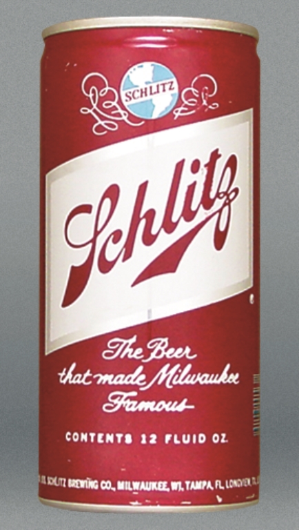 Schlitz Beer Test Can