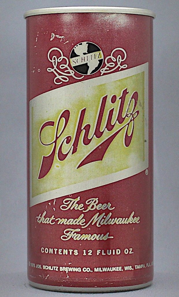 Schlitz Beer Test Can