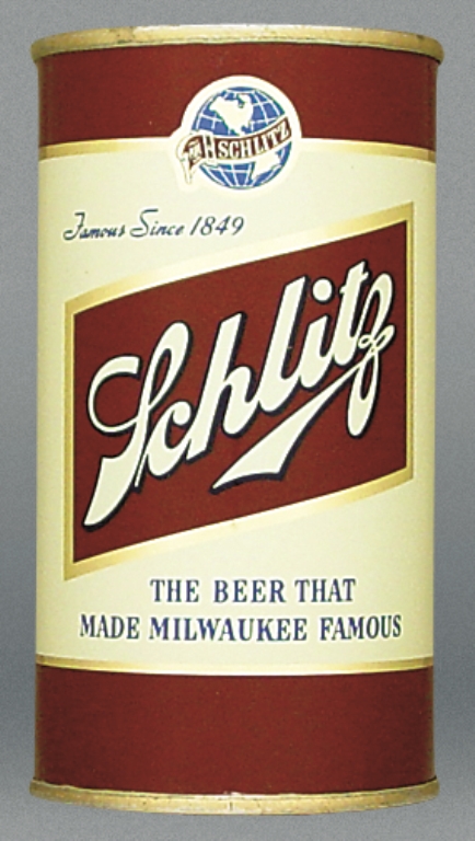 Schlitz Beer Test Can