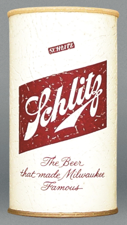 Schlitz Beer Test Can