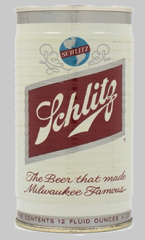 Schlitz Beer Test Can