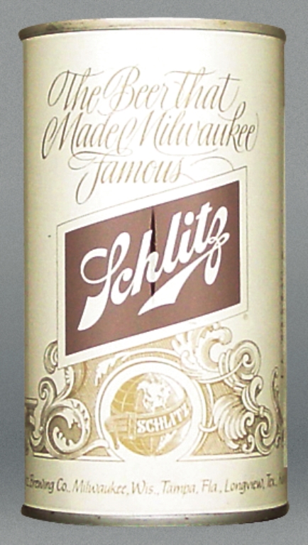 Schlitz Beer Test Can