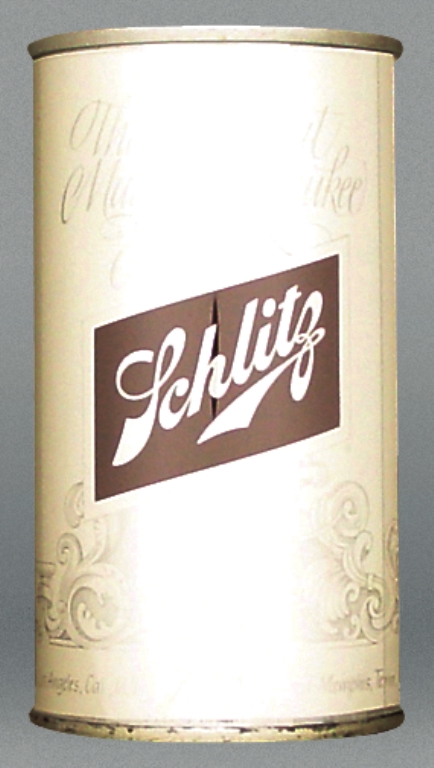 Schlitz Beer Test Can