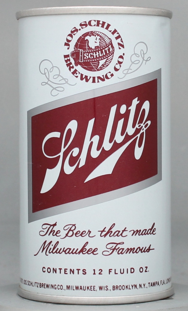 Schlitz Beer Test Can
