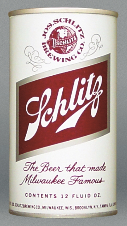 Schlitz Beer Test Can