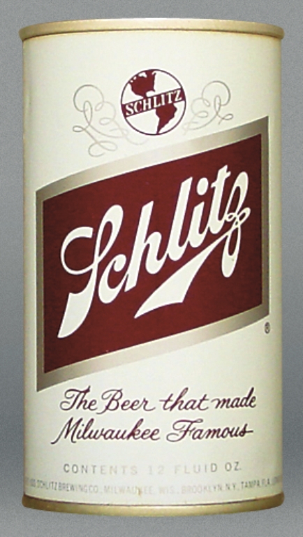 Schlitz Beer Test Can