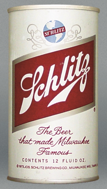 Schlitz Beer Test Can
