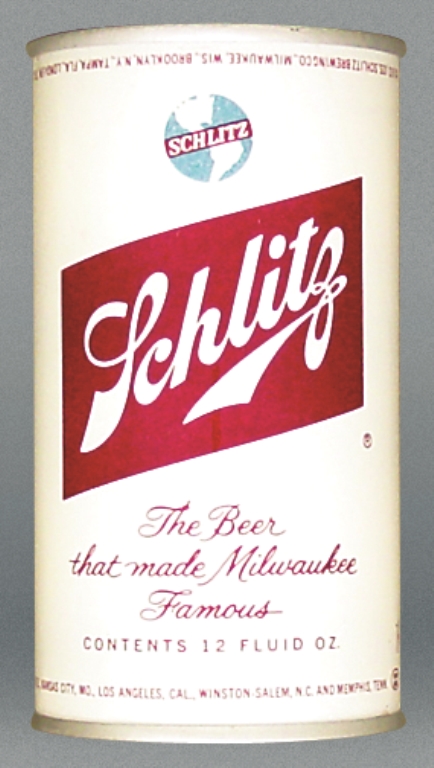 Schlitz Beer Test Can