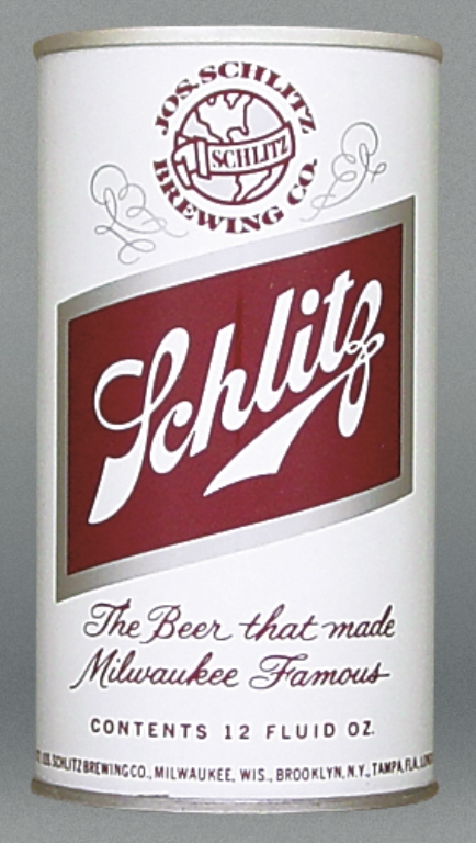 Schlitz Beer Test Can