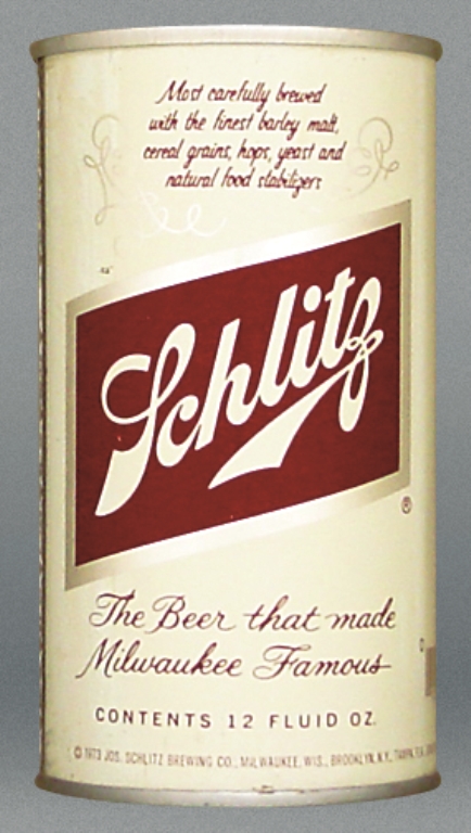 Schlitz Beer Test Can