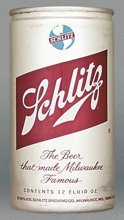 Schlitz Beer Test Can