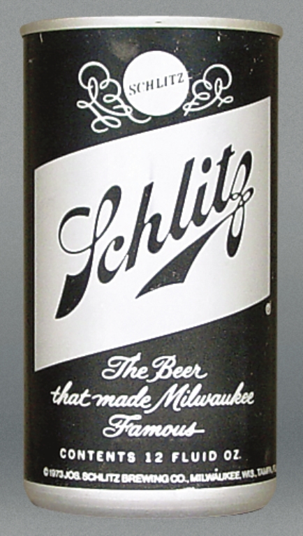 Schlitz Beer Test Can