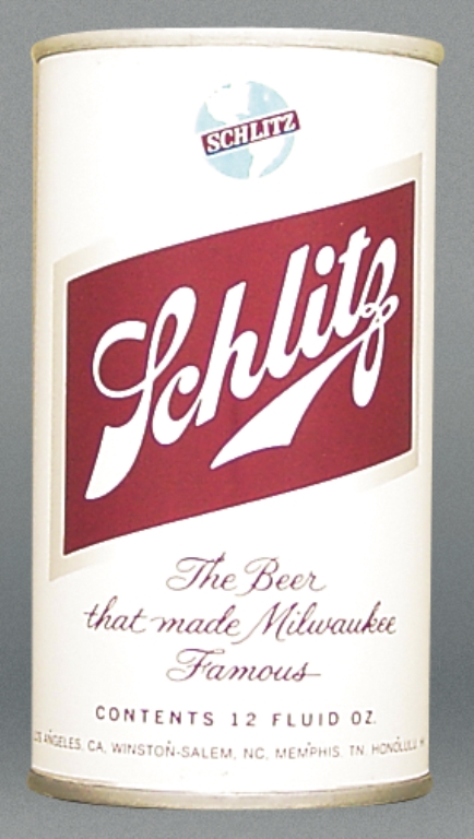 Schlitz Beer Test Can