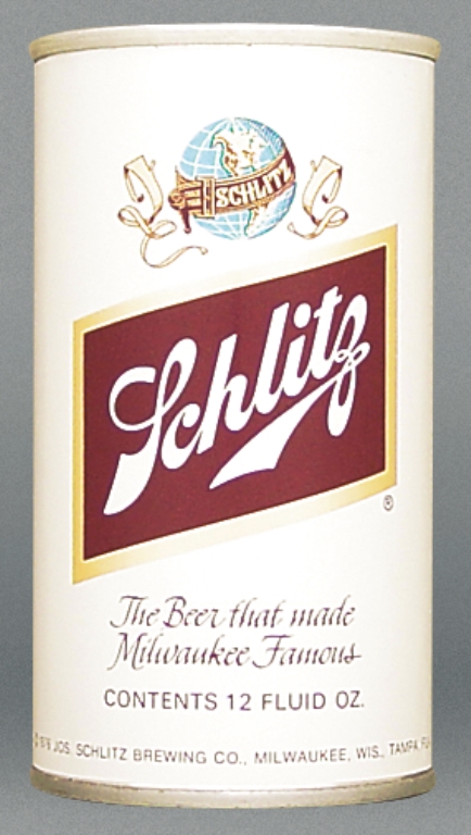 Schlitz Beer Test Can