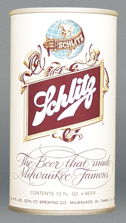 Schlitz Beer Test Can