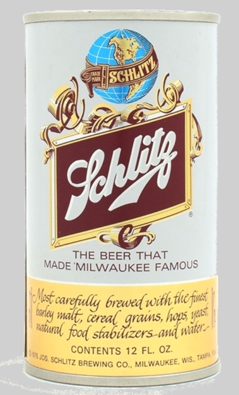 Schlitz Beer Test Can