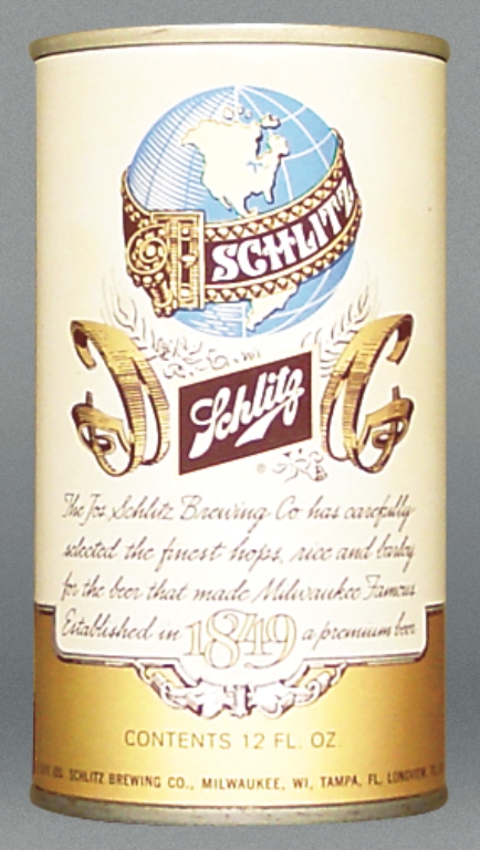 Schlitz Beer Test Can
