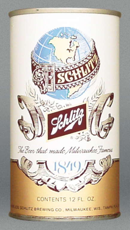 Schlitz Beer Test Can
