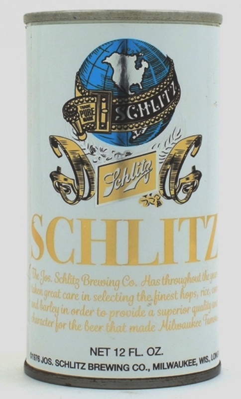 Schlitz Beer Test Can