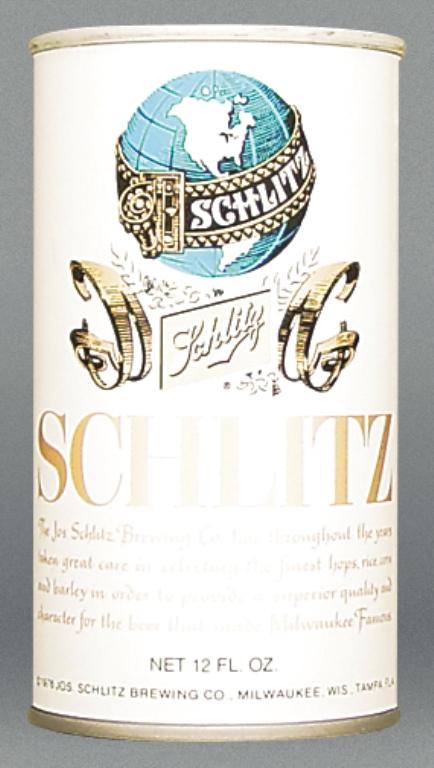 Schlitz Beer Test Can