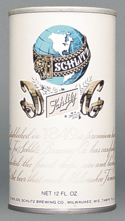 Schlitz Beer Test Can