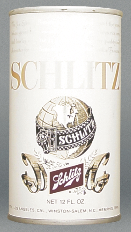 Schlitz Beer Test Can